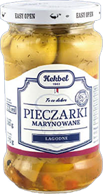 Pieczarki marynowane , łagodne