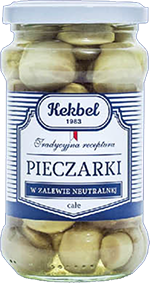 Pieczarki w zalewie naturalnej, całe